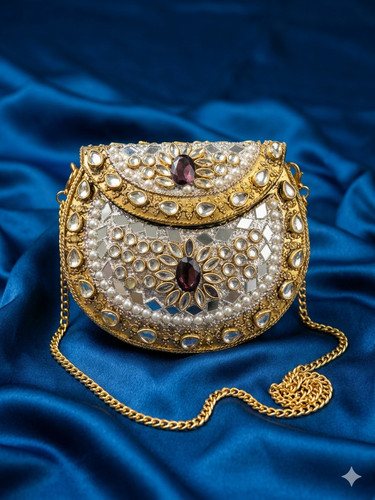 Pochette vintage artigianale
