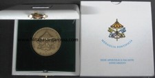 SEDE VACANTE 2025 MEDAGLIA UFFICIALE VATICANO BRONZO VATICAN BRONZE MEDAL
