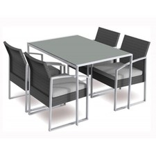 Tavolo con 4 Sedie Poltrone