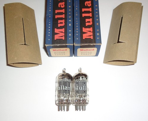 Ecc82 12au7 mullard nos nuovo - 12au7,