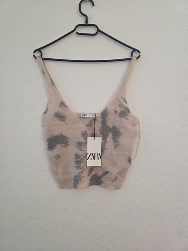 Top donna zara crop - top, a