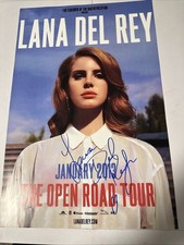 Lana Del Rey Signed Promo