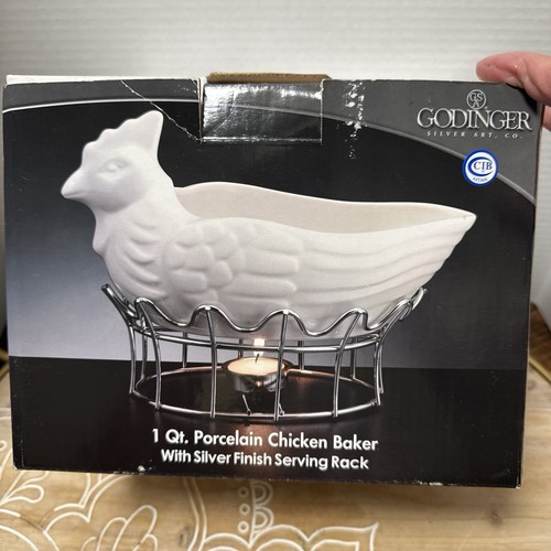 Godinger 1qt porcellana pollo - godinger,