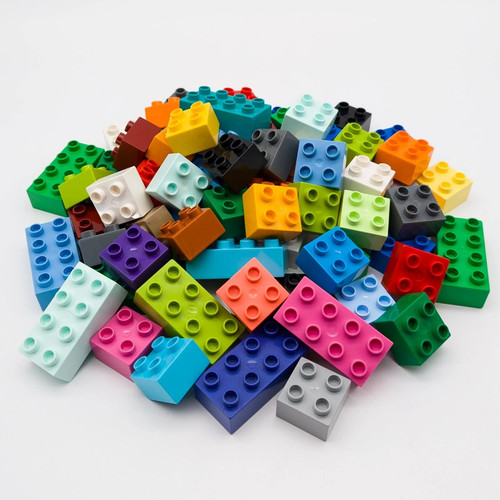 100 mattoncini lego duplo - lego,