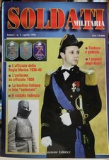 RIVISTA MILITARE SOLDATI  PUGNALI ARDITI DECIMA MAS AOI NUMERO 1 Rv 1