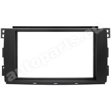 Mascherina Adattatore Autoradio Stereo 2 DIN Smart ForTwo (451) dal 2007 Nero