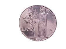1979 R Italy 100 Lire KM#