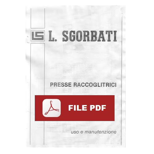 Sgorbati 131s manuale uso - manuale,