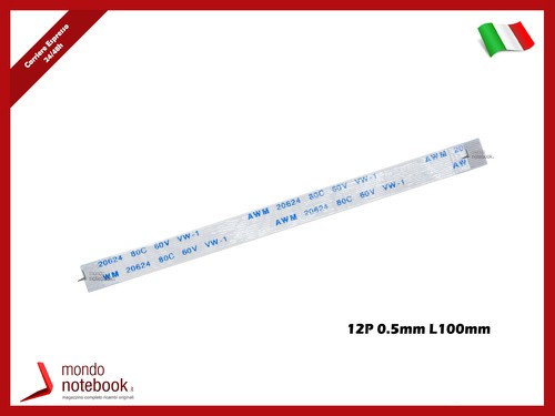 Cavo flat ffc 12p 5mm - 0.5mm, l100mm