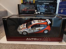 Rarissimo vincitore AutoArt 1/18 Ford Focus WRC Rally Safari Kenya #7