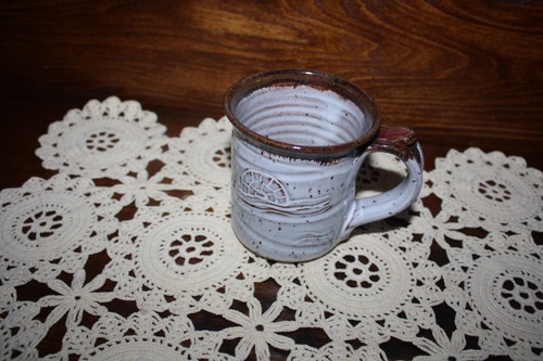 Vecchia tazza ceramica mulino