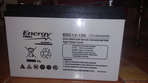 Batterie agm 12v 120 - batterie,