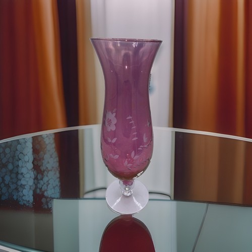 Vaso vetro lampeggiante