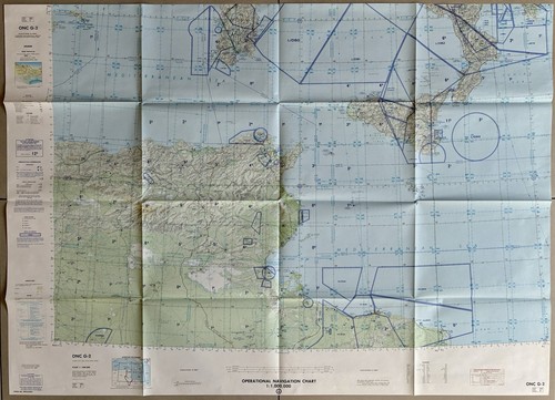 Mappa aeronautica onc 2 - onc, g-2