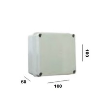 SCATOLA 100X100X50mm P.LISCE