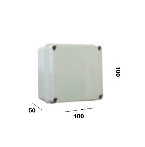 Scatola 100x100x50mm lisce - scatola, p.lisce