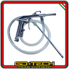 PISTOLA SABBIATRICE ARIA COMPRESSA PNEUMATICA con UGELLO IN ACCIAIO REGOLABILE