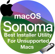 macOS Sonoma installazione/aggiornamento USB 4 Catalina Mojave Sierra Big Sur El Capitan