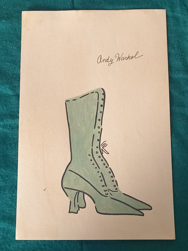 Andy warhol disegno carta - andy, su