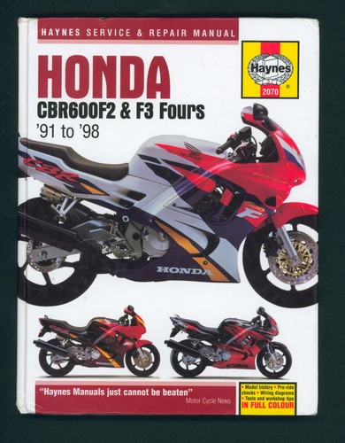 Honda cbr600f haynes - f3,