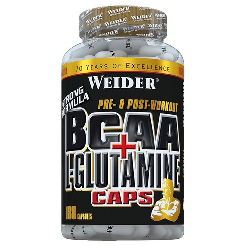 Weider bcaa glutamina 180 - weider, l-glutamina