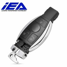 GUSCIO TELECOMANDO CHIAVE COMPATIBILE PER MERCEDES 3T CROMATA con vano a 2 batt