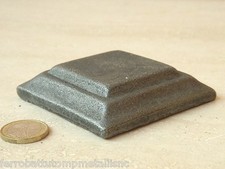 piastra base in ferro battuto