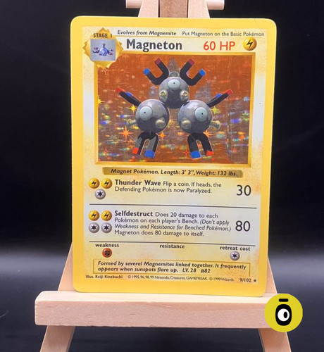 Pokemon magneton holo rare - pokemon,