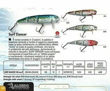 HOKKAIDO LURES BY ALCEDO SURF DANCER 100 FLOATING 100mm 17gr