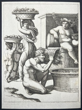 Marcantonio Raimondi (dopo)-Vintage-Elioincisione-Amand-Durand-con timbro Durand