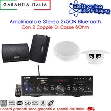 Amplificatore Stereo 2x50W