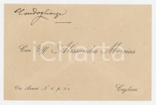 1920 ca CAGLIARI Alessandro