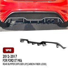 Spoiler labbro diffusore paraurti posteriore auto per Ford Fiesta ST MK6 2012-2017 2016