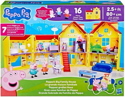Peppa pig big family house - big,