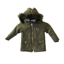 Zara Parka Coat Sz 2/3