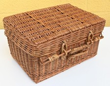 Cesto di vimini da pic-nic vintage anni ’50-‘60