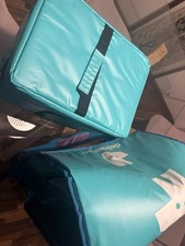 Deliveroo Glovo Rider Box Pro Bauletto Scooter Portapizze Termico Rigido + Zaino