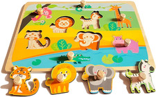 Puzzle Legno Bambini 1 Anno