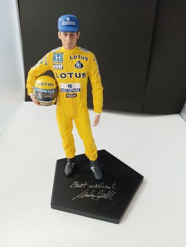 Figurina pilota ayrton senna - figurina,