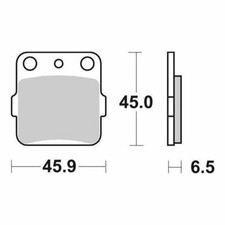 Coppia Pasticche Freno
