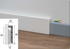 Zoccolino battiscopa pvc - battiscopa,