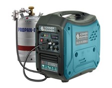 K&S Gruppo Elettrogeno Di Emergenza Dual LPG GAS Benzina Inverter 2KW