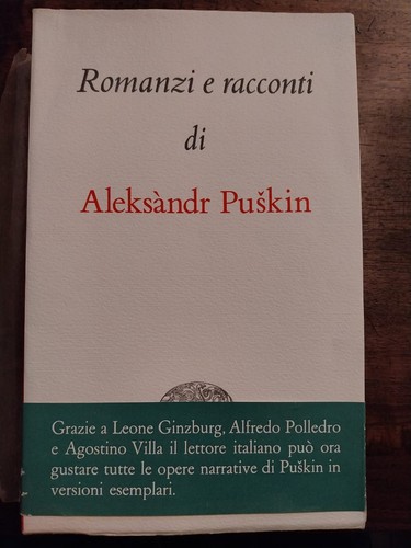 Puskin aleksandr romanzi - puskin,, aleksandr,