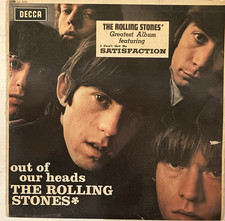 The Rolling Stones – Out Of Our Heads, used LP vinyl, first Press UK 1965,  VG+