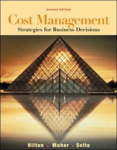 Cost management strategies - management:,