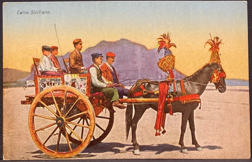Carro siciliano vecchia