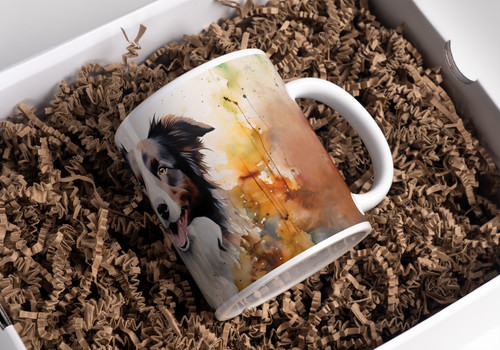 Tazza acquerello border - tazza,