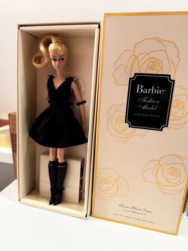 Barbie classic black dress - black,