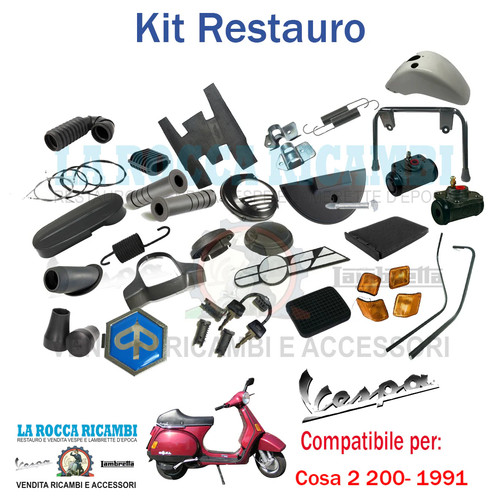 Kit restauro vespa - restauro,