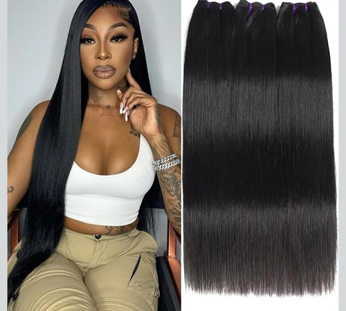 Pacchi lisci 16a capelli umani - lisci,